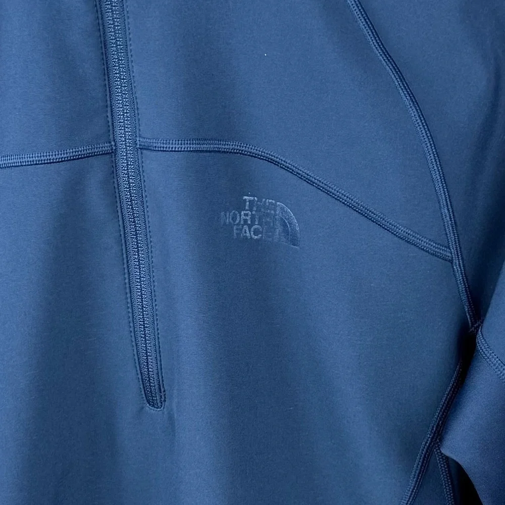 The North Face Men’s Small Navy Blue Half Zip Pullover Fleece Jacket